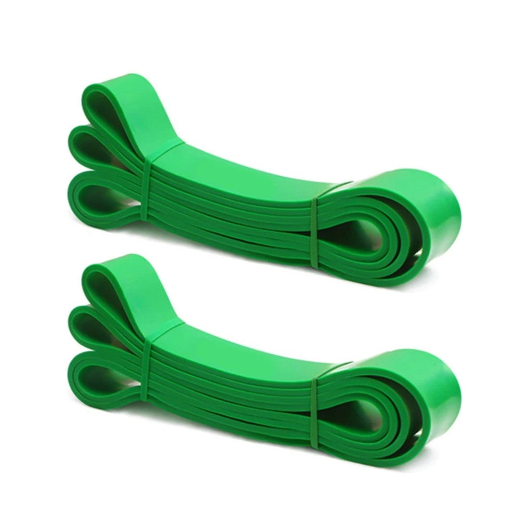 a set of green resistance bands to buy online.