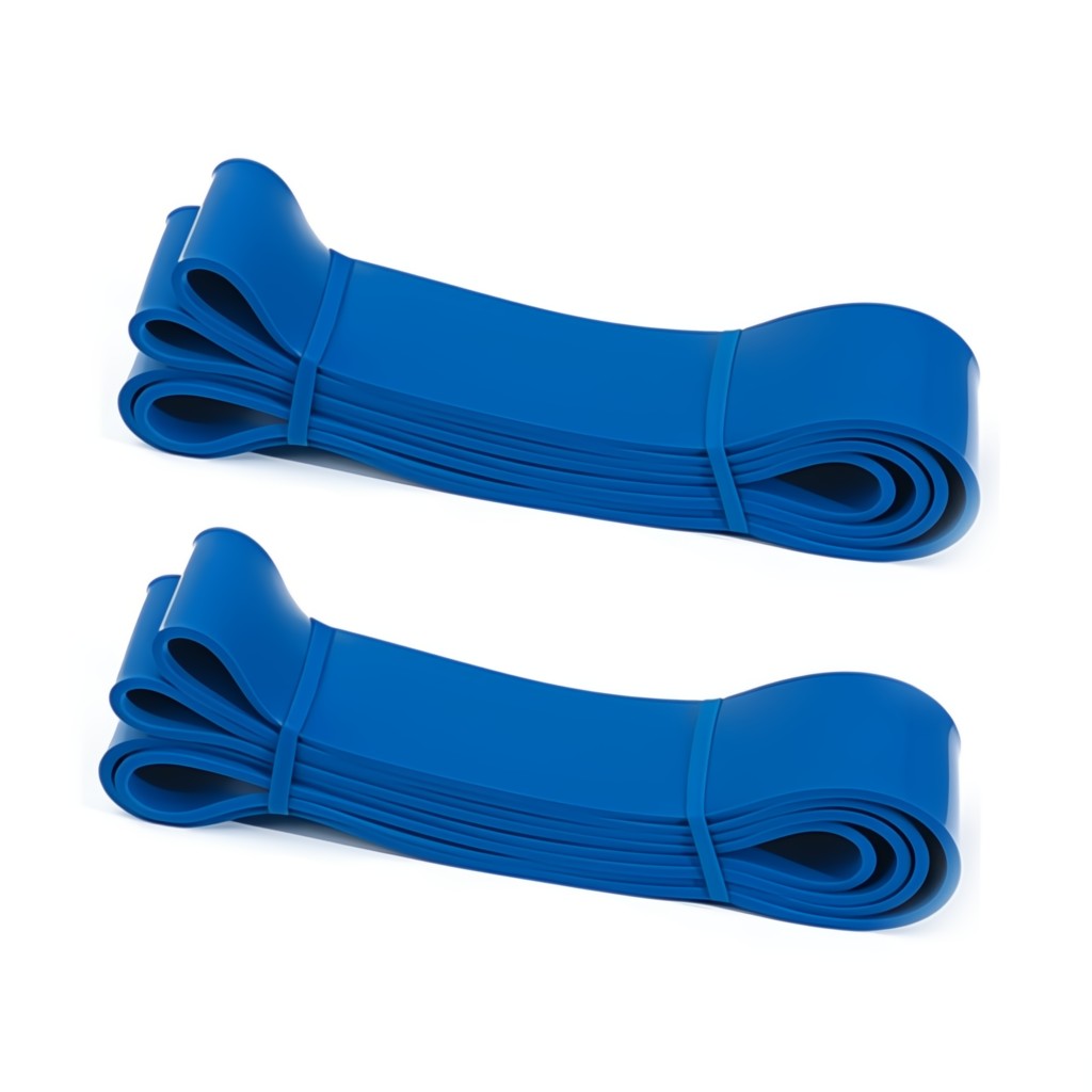a set of blue resistance bands to buy online.