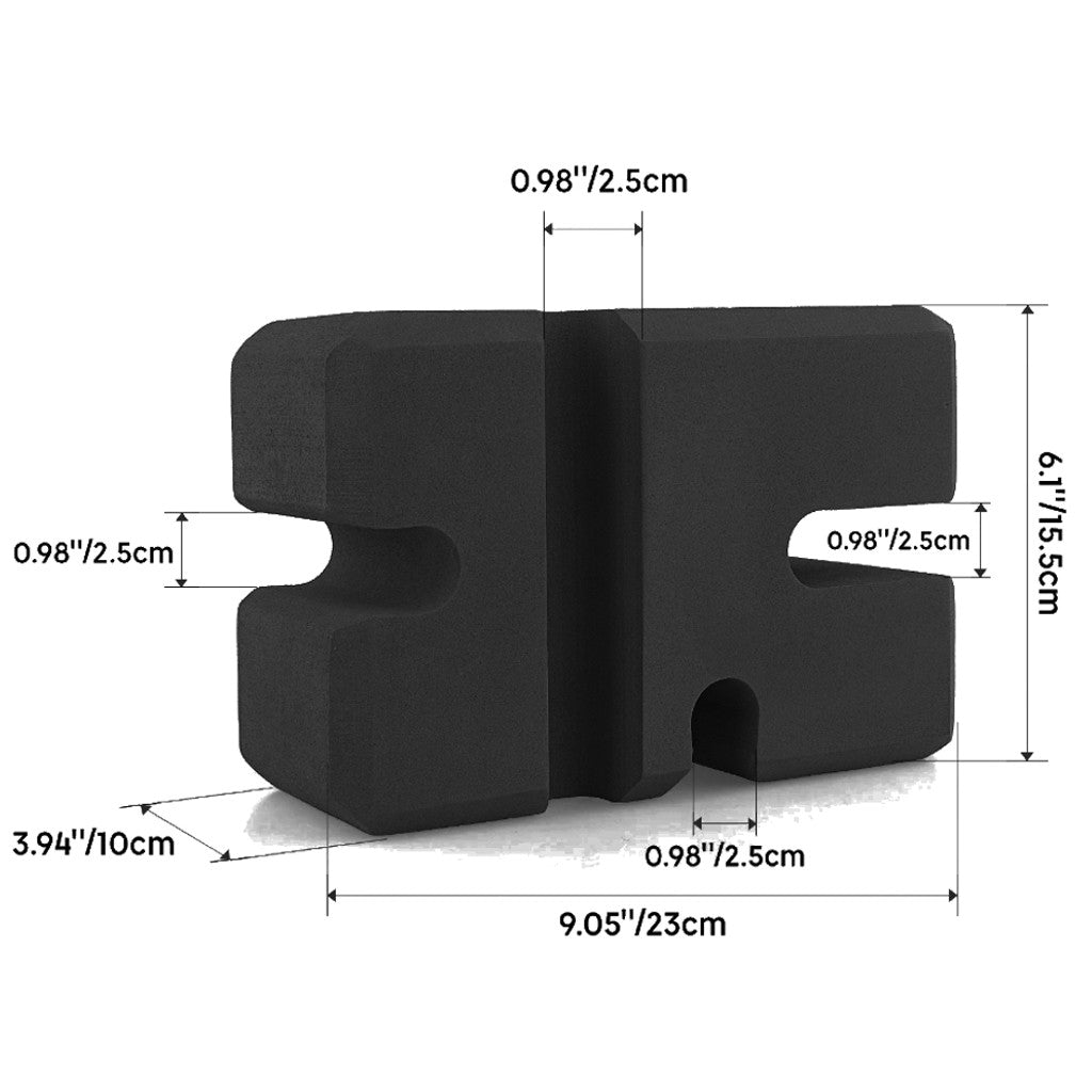 product demonstration of the bench block attachment.