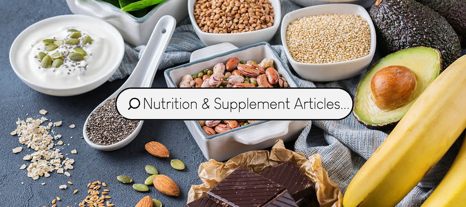 a delicious and healthy selection of food displayed on a table